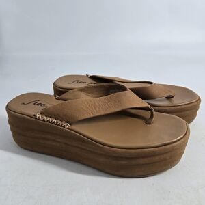 Free People Haven Thong Flatform Sandals EU 37 US 6.5-7